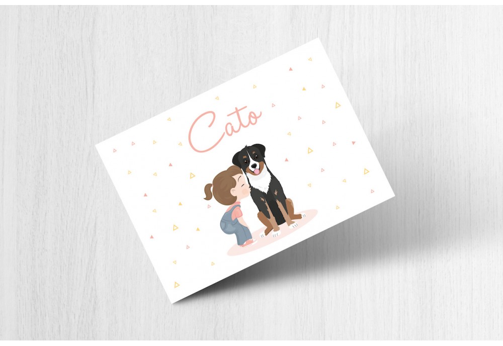 Kusje aan hond Kusje aan hond